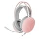 Mars Gaming MH-GLOW Auriculares Gaming 360 Full Chroma RGB Rosa