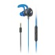 SBS Hitbox Auriculares Estéreos con Micrófono Extraíble Azul