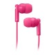 SBS Tune Auriculares con Cable y Micrófono Integrado Rosa