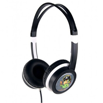 Gembird MHP-JR-BK Auriculares para Niños con Limitador de Volumen Negros Gembird MHP-JR-BK Auriculares para Niños con Limitador de Volumen Negros