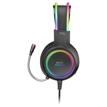 Mars Gaming MHRGB Auriculares Gaming RGB Negros Mars Gaming MHRGB Auriculares Gaming RGB Negros