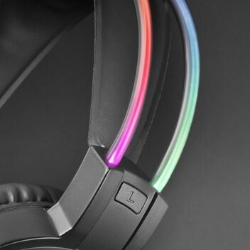 Mars Gaming MHRGB Auriculares Gaming RGB Negros Mars Gaming MHRGB Auriculares Gaming RGB Negros