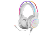 Mars Gaming MHRGBW Auriculares Gaming RGB Blancos
