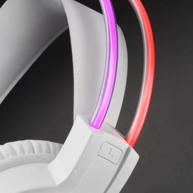 Mars Gaming MHRGBW Auriculares Gaming RGB Blancos