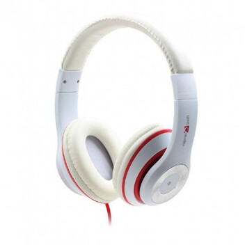 Gembird Los Angeles Auriculares Blanco/Rojo Gembird Los Angeles Auriculares Blanco/Rojo