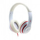 Gembird Los Angeles Auriculares Blanco/Rojo Gembird Los Angeles Auriculares Blanco/Rojo