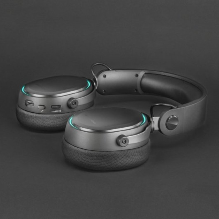 Mars Gaming MHW Auriculares Gaming 7.1 Inalámbricos Negros