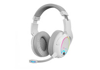 Mars Gaming MHW-100 Auriculares Gaming Inalámbricos Blancos