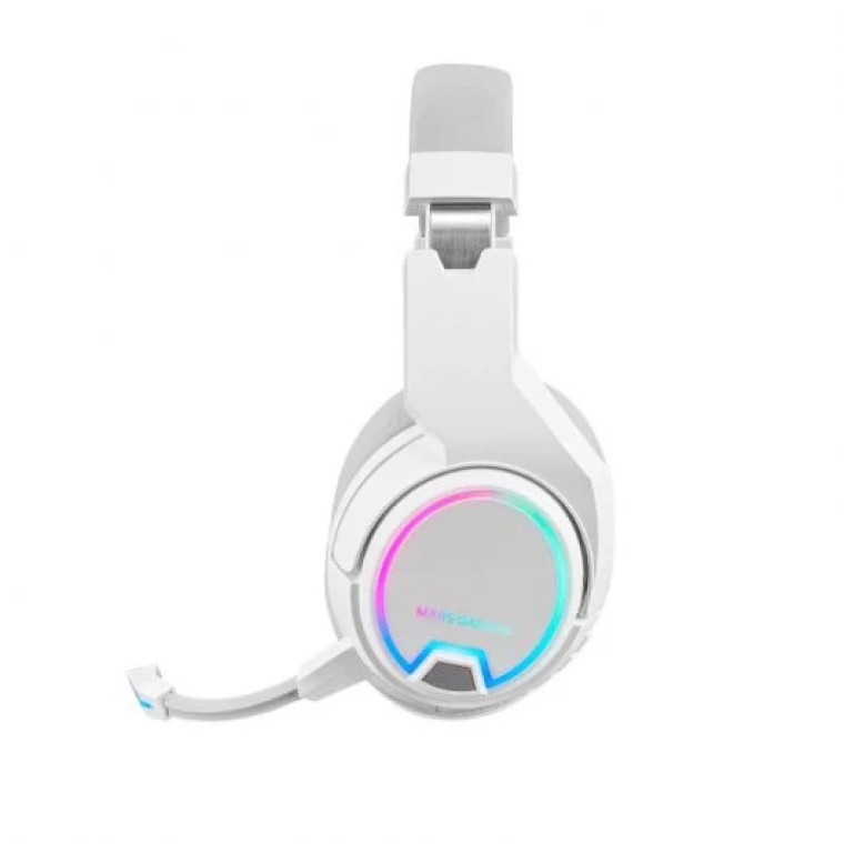 Mars Gaming MHW-100 Auriculares Gaming Inalámbricos Blancos