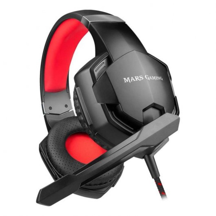 Mars Gaming MHX Auriculares Gaming Negro/Rojo