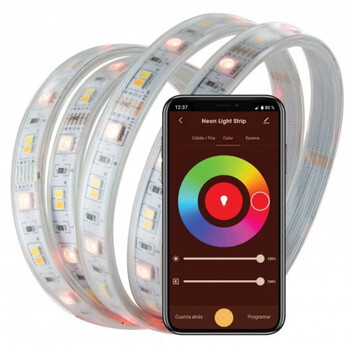Muvit iO Tira LED WiFi RGB+CCT para Exteriores 5m Muvit iO Tira LED WiFi RGB+CCT para Exteriores 5m