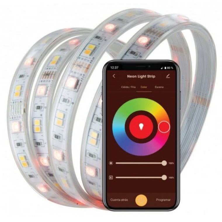 Muvit iO Tira LED WiFi RGB+CCT para Exteriores 5m