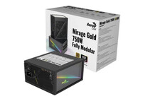 Aerocool Mirage Gold RGB 750W 80 Plus Gold Modular Aerocool Mirage Gold RGB 750W 80 Plus Gold Modular