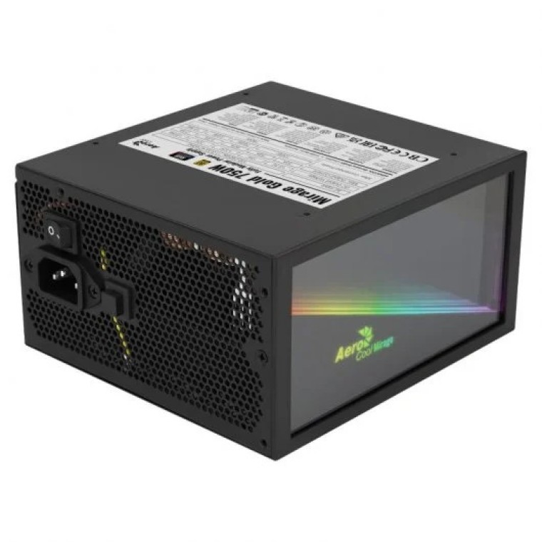 Aerocool Mirage Gold RGB 750W 80 Plus Gold Modular