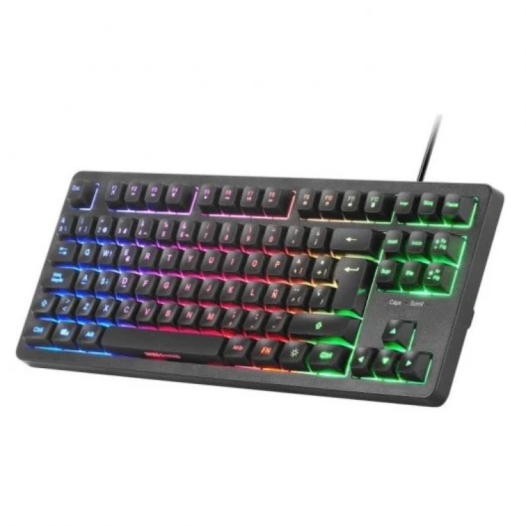 Mars Gaming MK023 TKL H-Mech Teclado Gaming FRGB Negro