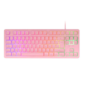 Mars Gaming MK023 TKL H-Mech Teclado Gaming FRGB Rosa Mars Gaming MK023 TKL H-Mech Teclado Gaming FRGB Rosa