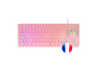 Mars Gaming MK023 TKL H-Mech Teclado Gaming FRGB Rosa (FR) Mars Gaming MK023 TKL H-Mech Teclado Gaming FRGB Rosa (FR)