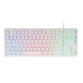 Mars Gaming MK023 TKL H-Mech Teclado Gaming FRGB Blanco Mars Gaming MK023 TKL H-Mech Teclado Gaming FRGB Blanco