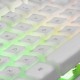 Mars Gaming MK220 Teclado Gaming FRGB Rainbow Blanco (FR)