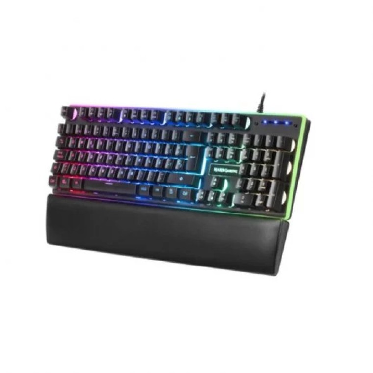 Mars Gaming MK320 Teclado Híbrido RGB Negro