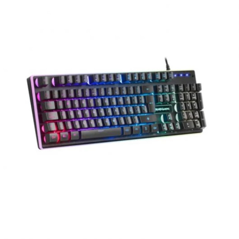 Mars Gaming MK320 Teclado Híbrido RGB Negro