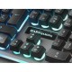 Mars Gaming MK320 Teclado Híbrido RGB Negro