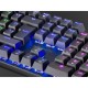 Mars Gaming MK422 Teclado Mecánico Gaming RGB Negro Switch Azul (FR)