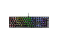 Mars Gaming MK422 Teclado Mecánico Gaming RGB Negro Switch Rojo (PT)