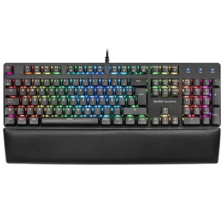 Tacens Mars Gaming MK5 Teclado Mecánico Gaming RGB Switch Rojo