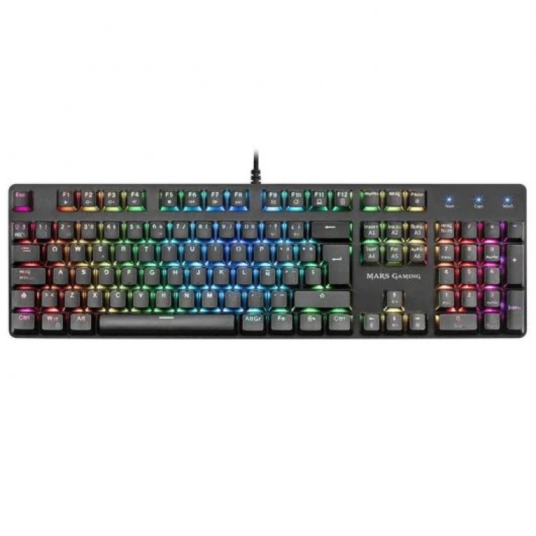 Tacens Mars Gaming MK5 Teclado Mecánico Gaming RGB Switch Rojo