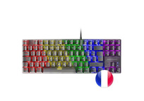Mars Gaming MK80 Teclado Mecánico Negro FRGB Switch Azul Layout Francés Mars Gaming MK80 Teclado Mecánico Negro FRGB Switch Azul Layout Francés