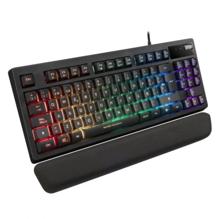 Mars Gaming MKAX Teclado Gaming RGB Negro