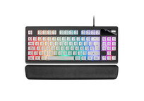 Mars Gaming MKAX Teclado Gaming RGB Blanco