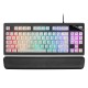 Mars Gaming MKAX Teclado Gaming RGB Blanco