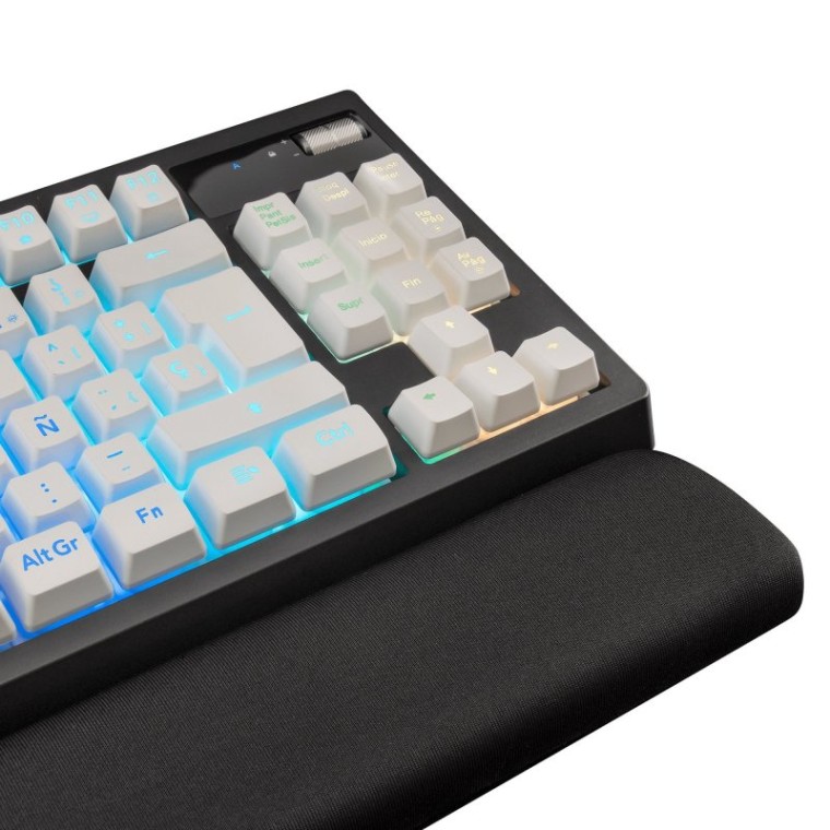 Mars Gaming MKAX Teclado Gaming RGB Blanco