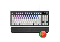 Mars Gaming MKAX Teclado Gaming RGB Blanco Portugués