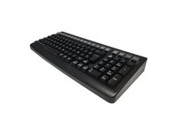 Teclado Mustek MKB-800 Español 101 teclas Membrana USB Compacto Negro