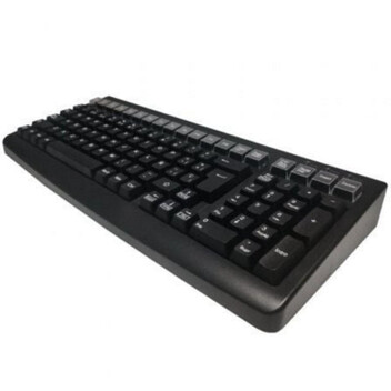 Teclado Mustek MKB-800 Español 101 teclas Membrana USB Compacto Negro
