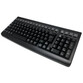Teclado Mustek MKB-800 Español 101 teclas Membrana USB Compacto Negro