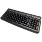 Teclado Mustek MKB-800M 101 Teclas Español USB Lector Banda Magnética Compacto Negro