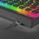 Mars Gaming MKCLOUD Teclado Mecánico Inalámbrico RGB Negro Switch Rojo