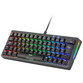Mars Gaming MKMINIPRO Teclado Mecánico RGB 60% Switch Azul Negro