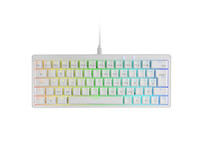 Mars Gaming MKMINIPRO Teclado Mecánico RGB 60% Switch Azul Blanco