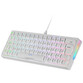 Mars Gaming MKMINIPRO Teclado Mecánico RGB 60% Switch Azul Blanco Mars Gaming MKMINIPRO Teclado Mecánico RGB 60% Switch Azul Blanco