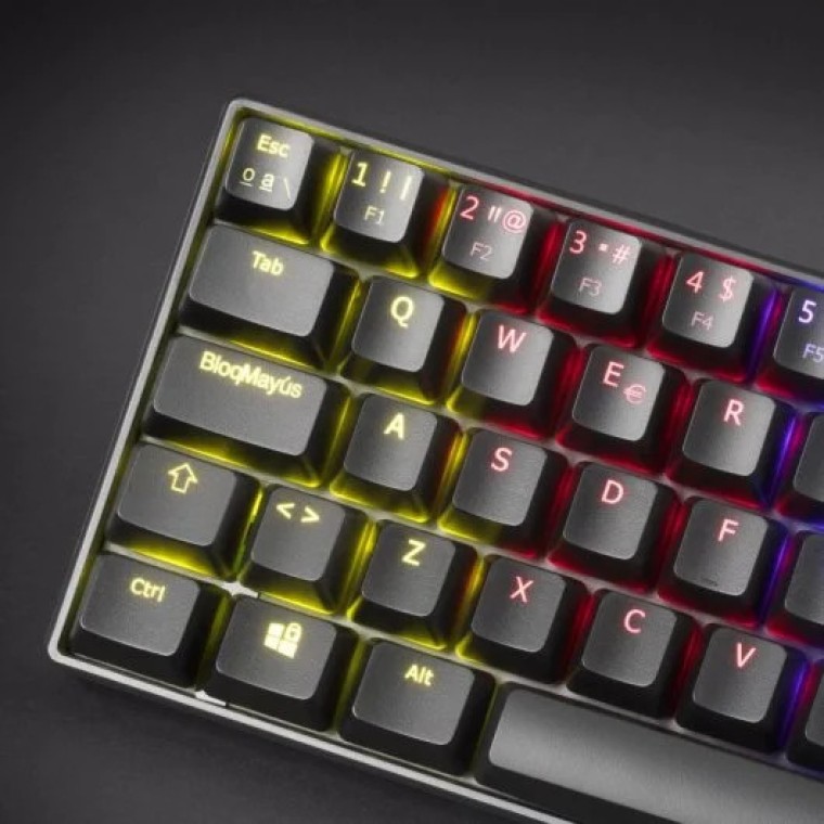 Mars Gaming MKMINI Teclado Mecánico Negro Switch Outemu Rojo