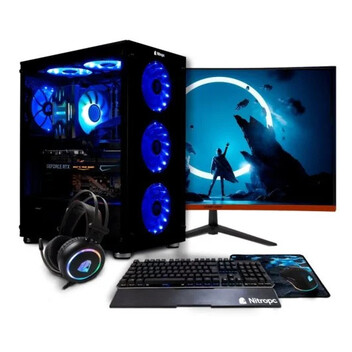 NitroPC Pack Diamond Intel i7-12700KF/32GB/2TB SSD/RTX 3060 + Monitor 24" FullHD 165Hz Curvo NitroPC Pack Diamond Intel i7-12700KF/32GB/2TB SSD/RTX 3060 + Monitor 24" FullHD 165Hz Curvo