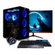 NitroPC Pack Diamond Intel i7-12700KF/32GB/2TB SSD/RTX 3060 + Monitor 24" FullHD 165Hz Curvo