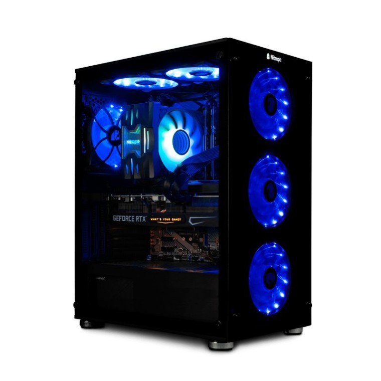 NitroPC Pack Nitro Intel i9-12900KF/32GB/2TB SSD/RTX 4060Ti + Monitor 27" WQHD 165Hz Curvo