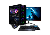 NitroPC Pack Platinum Plus AMD Ryzen 9 7900X/32GB/2TB SSD/RTX 4060Ti + Monitor 27" FullHD 165Hz Curv