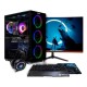 NitroPC Pack Platinum Plus AMD Ryzen 9 7900X/32GB/2TB SSD/RTX 4060Ti + Monitor 27" FullHD 165Hz Curv